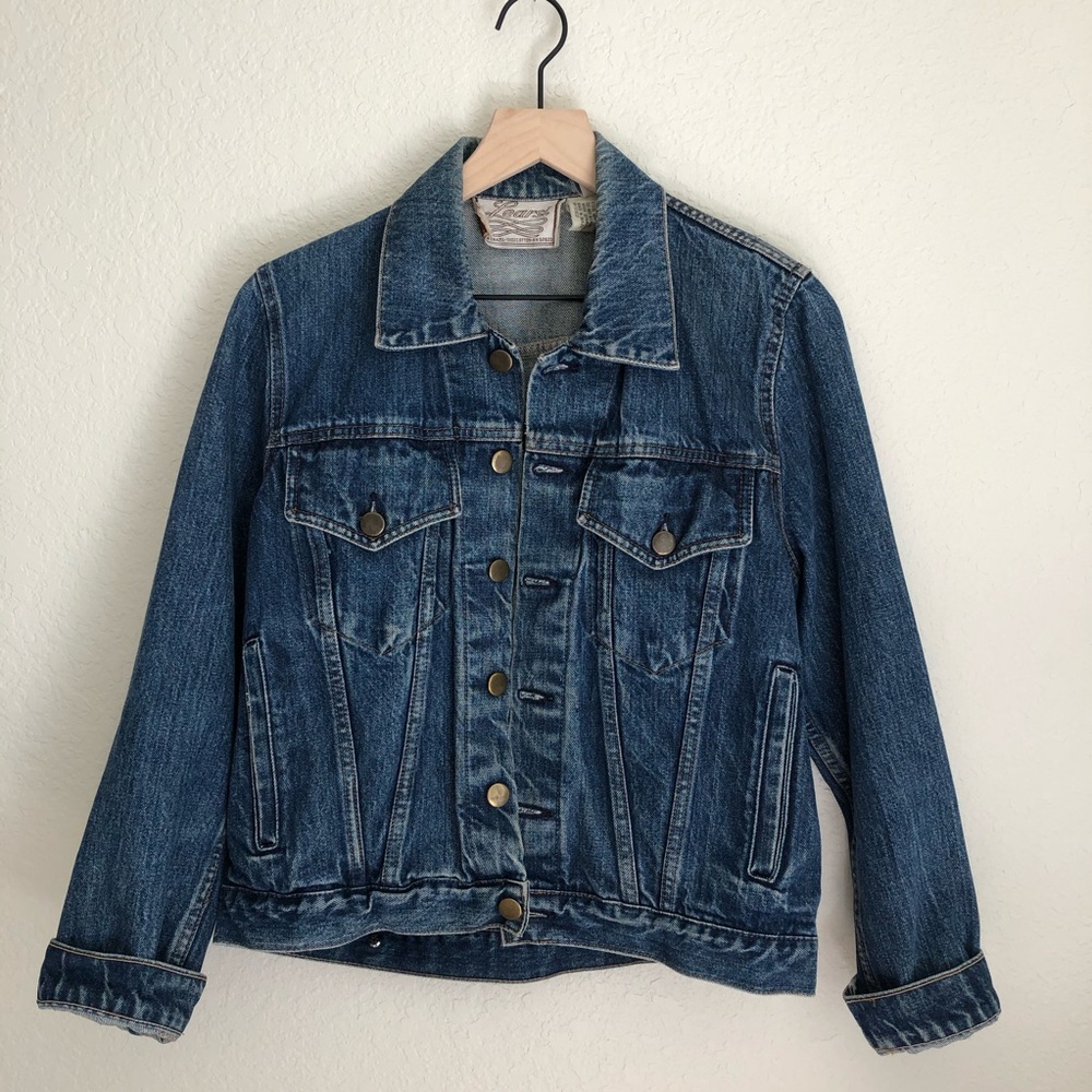 Vintage Learsi Denim Jacket Oversized